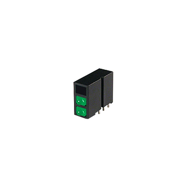 【WP406A10XHA/X2GD】LED CBI 1.8MM 3X1 GREEN RA